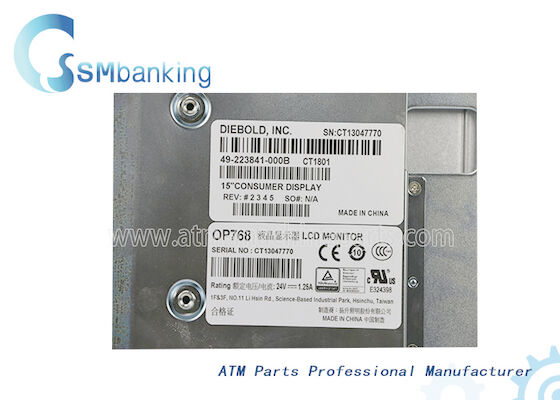 DB 디에볼트 ATM LCD 15 인치 소비자 디스플레이 49-223841-000B 49223841000B 지역