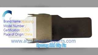 효성 CDU 클램프 스프링 클립 ATM 부품