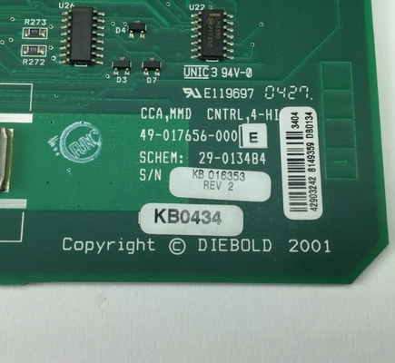 Diebold 49-017656-000E CCA 제어판 카드 PCB ATM 부품