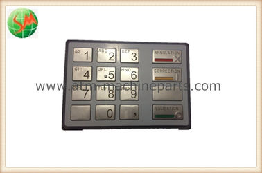 Diebold ATM는 Franch 버전에 있는 금속 키보드 EPP5 49-216681-726A를 분해합니다